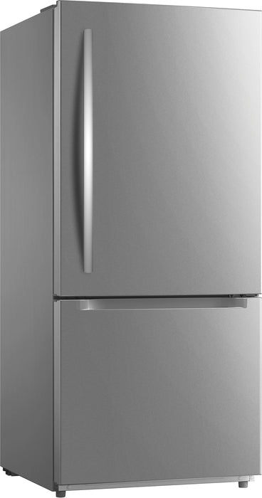 Frigidaire 29.5” 19 Cu. Ft. Bottom Freezer Refrigerator - Smudge-Proof Stainless Steel - FRBE1925AF
