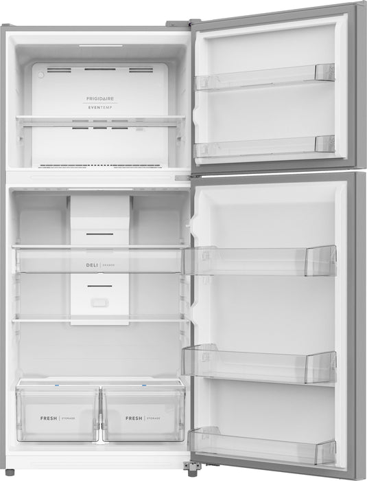 Frigidaire 22 Cu. Ft. Garage Ready Top Freezer Refrigerator - Fingerprint-Resistant Stainless Steel Look -  FRTE2246AV
