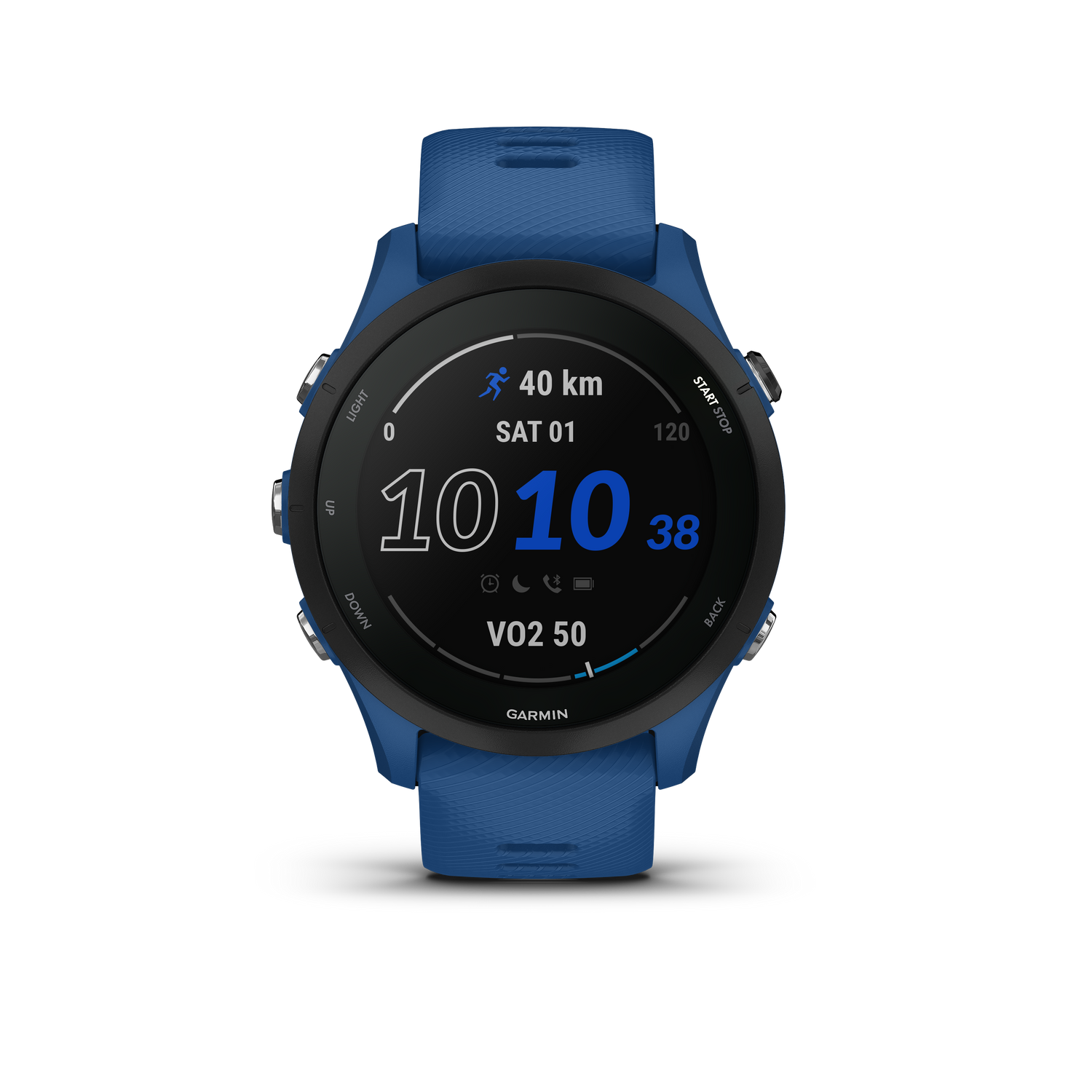 Garmin Forerunner 255 46 mm Fitness Smartwatch Tidal Blue The Brick