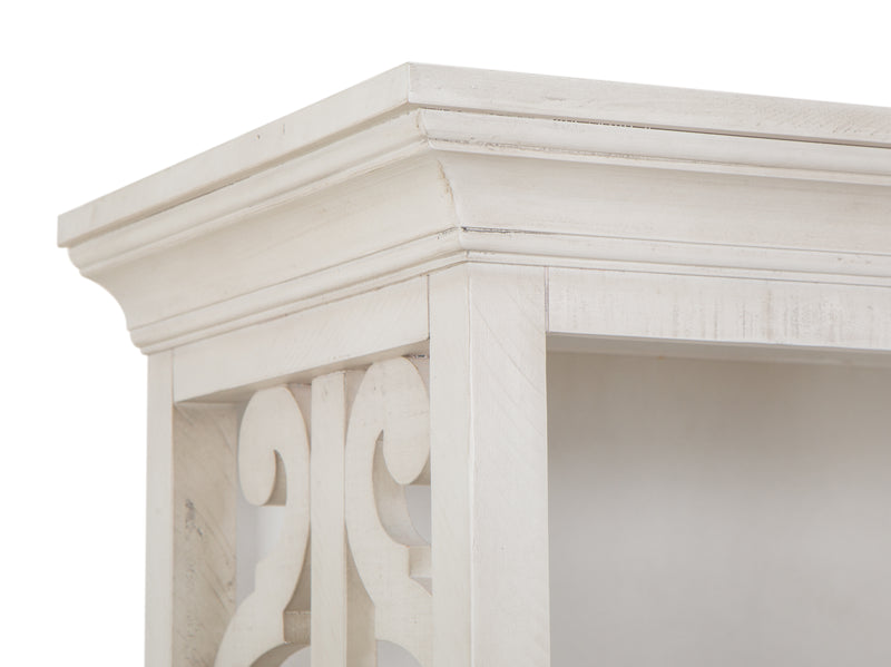 Milson 40\" Bookcase with Adjustable Shelves - Alabaster