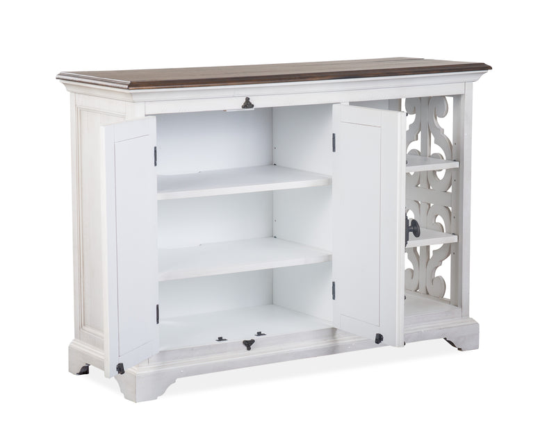 Milson 52\" Filing Cabinet with Adjustable Shelves - Alabaster