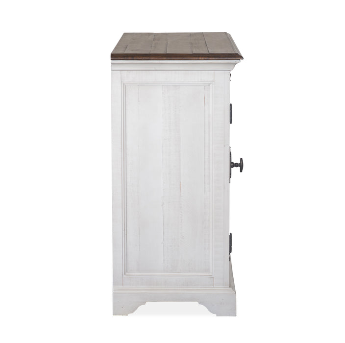 Milson 52\" Filing Cabinet with Adjustable Shelves - Alabaster