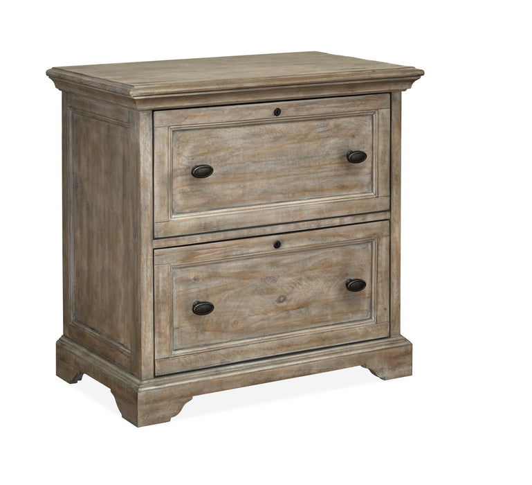 Harold 32\" Filing Cabinet with Locking Drawers - Dovetail Grey 