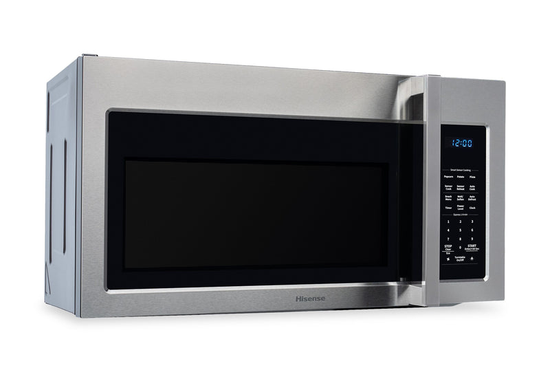 Hisense 1.7 Cu. Ft. Over-the-Range Microwave – Fingerprint Resistant Stainless Steel - HMVZ173SS