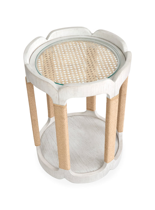 Holton 18\" End Table with Storage - Pearl 