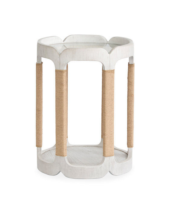 Holton 18\" End Table with Storage - Pearl 