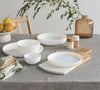 Oslo Opal Glass Pasta Bowls, Set of 4  | Ensemble de 4 Bols a Pates Oslo en Verre Opale