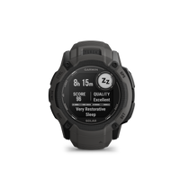 Garmin Instinct® 2X 50 mm Solar GPS Smartwatch - Graphite