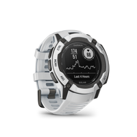 Garmin Instinct® 2X 50 mm Solar GPS Smartwatch - Whitestone