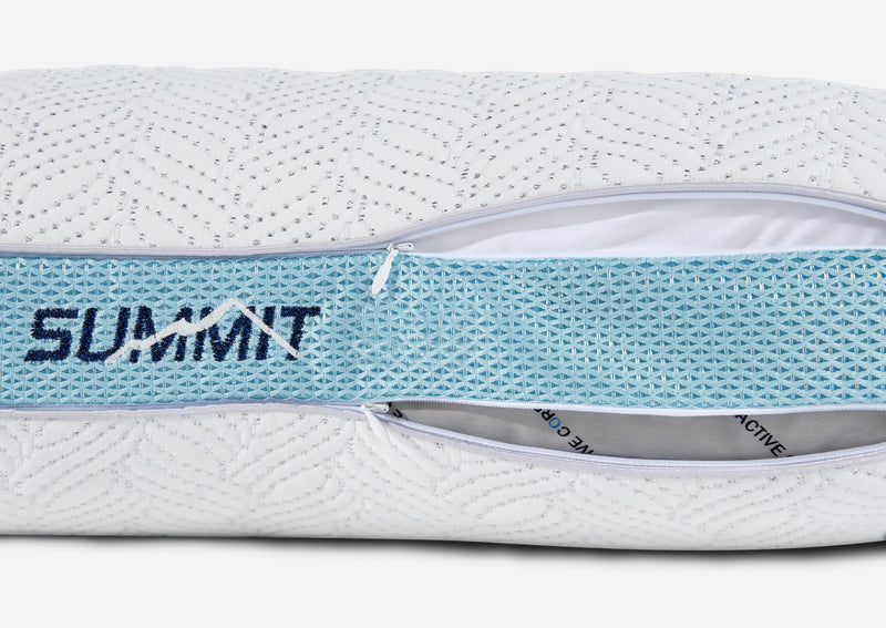 Bedgear Summit 1.0 Performance King Pillow – Stomach Sleeper