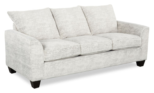 Made in Canada Customizable Sofa Lab Arc 86" Fabric Sofa  – Plush Oyster 