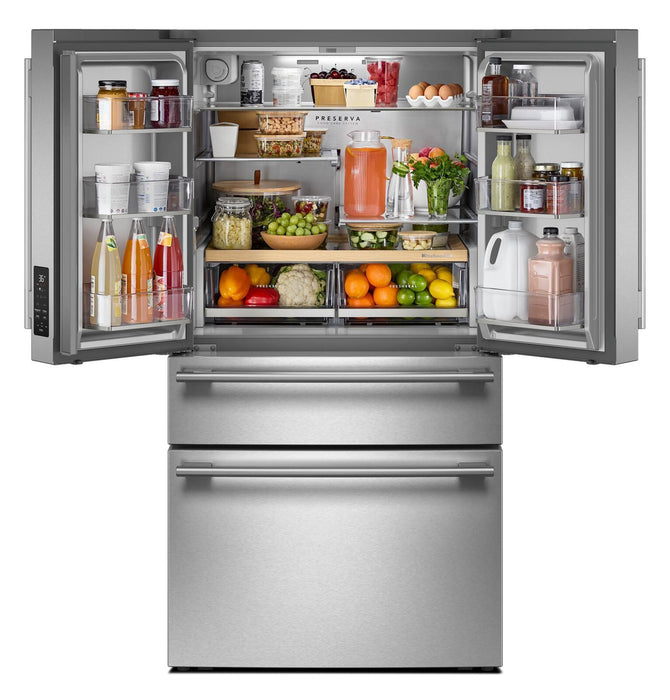 KitchenAid 30 Cu. Ft. French Door Refrigerator - PrintShield Stainless Steel - KRMF336SPS 