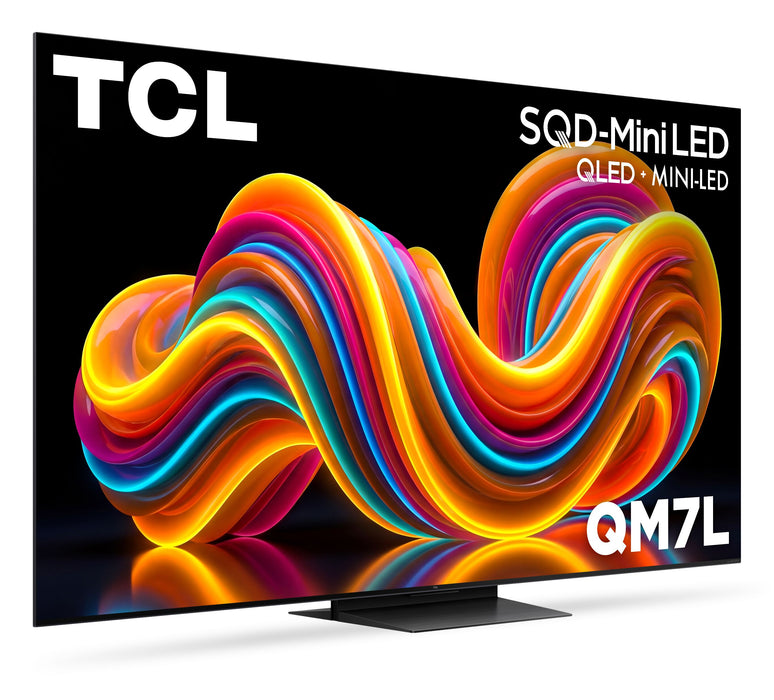 TCL 65\" QM7L QD Mini-LED 4K UHD Smart Fire TV (65QM7L) - 2026 Model