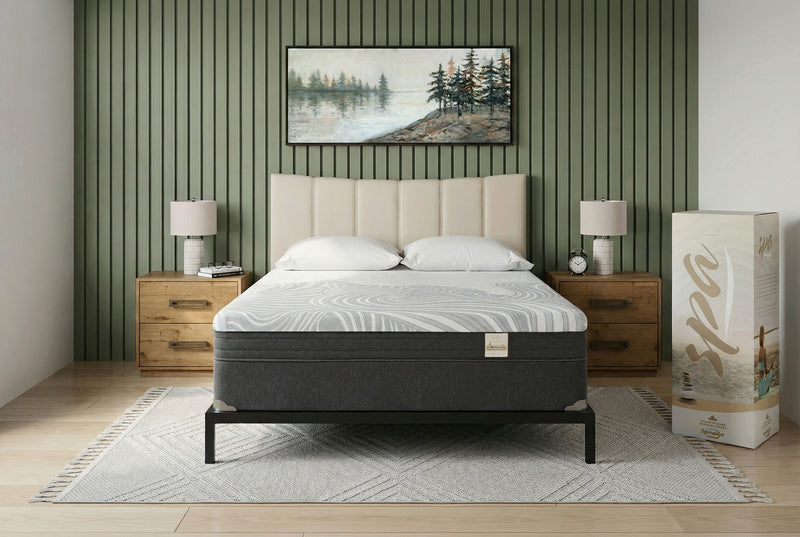 Springwall Spa 8 Firm Smooth Top Full XL RV Mattress in a Box