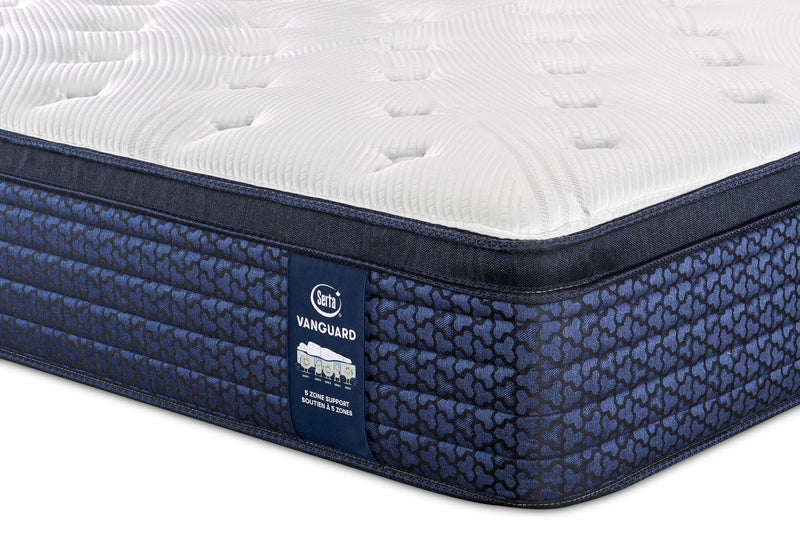 Serta Vanguard Stonebridge Eurotop Medium Full Mattress 