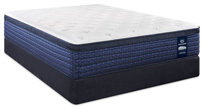 Serta Vanguard Stonebridge Eurotop Medium Twin Mattress Set | Ensemble matelas moyen à Euro-plateau Stonebridge Vanguard de Serta pour lit simple