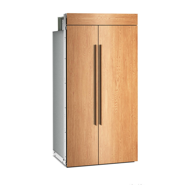 KitchenAid 42" 26.0 cu. ft. Panel-Ready Built-In Side-by-Side Refrigerator with Platinum Interior