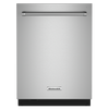 KitchenAid 24\" 44 dBA Top-Control Dishwasher with LED Lighting - KDTM804KPS