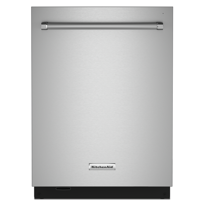 KitchenAid 24\" 44 dBA Top-Control Dishwasher with LED Lighting - KDTM804KPS