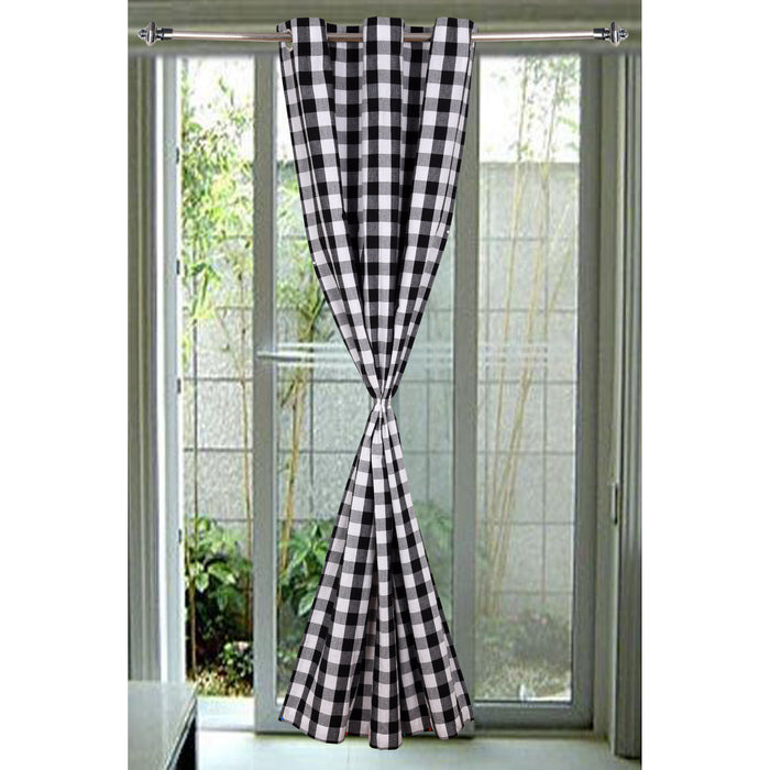 Drape 45\" x 86\" White Buffalo - Set of 2 Drapes and Blinds