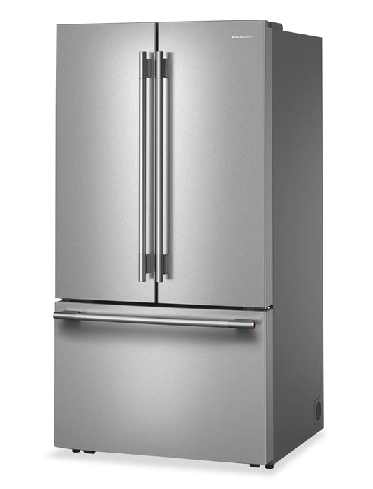 KitchenAid 31 Cu. Ft. French Door Refrigerator - PrintShield® Stainless Steel - KRFF336SPS