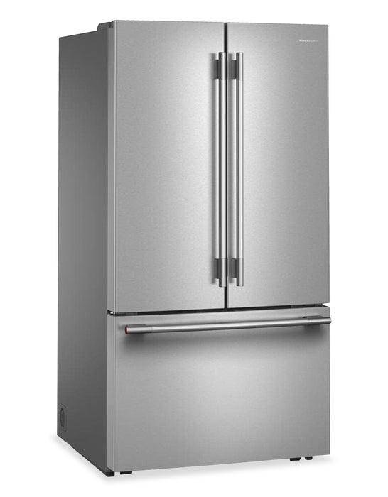 KitchenAid 31 Cu. Ft. French Door Refrigerator - PrintShield® Stainless Steel - KRFF336SPS