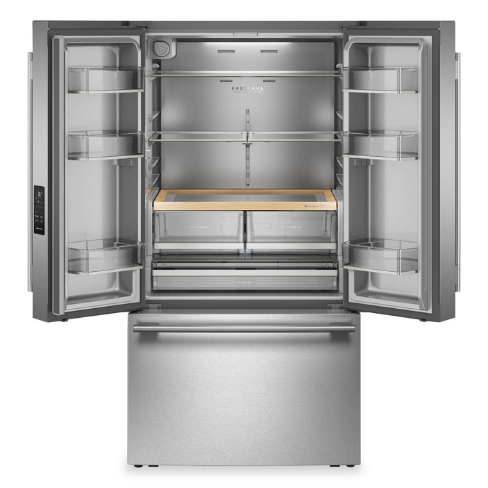 KitchenAid 31 Cu. Ft. French Door Refrigerator - PrintShield® Stainless Steel - KRFF336SPS