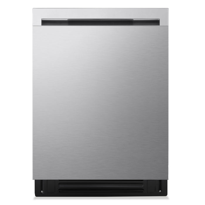 LG FlushFit™ 23.75” 46 dB Top Control Dishwasher with Third Rack – Stainless Steel - LDNPQ445S