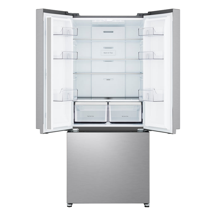 LG 30\" 18 cu. ft. Counter-Depth French 3-Door Refrigerator - LF18CO000S 