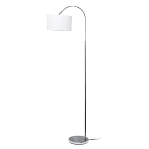 Simple Designs Arched Floor Lamp - Brushed Nickel|Lampe à pied arquée de Simple Designs - nickel brossé
