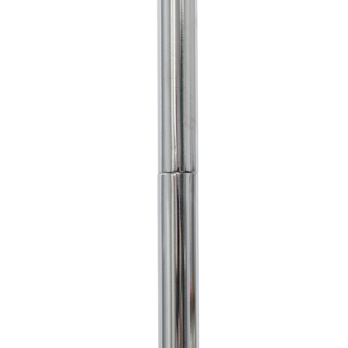 Simple Designs Arched Floor Lamp - Brushed Nickel