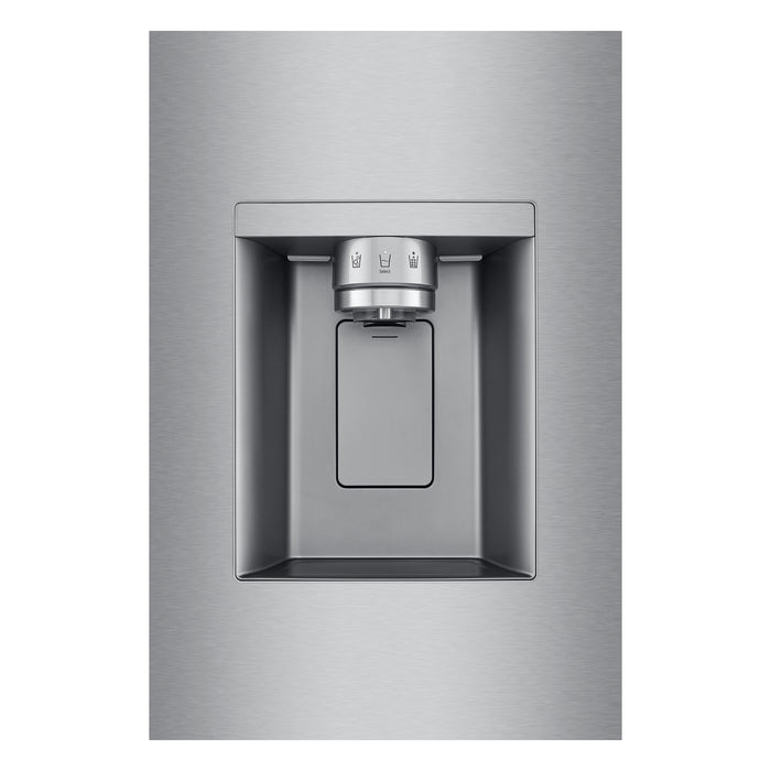 LG 36\" 26 Cu. Ft. Counter-Depth French Door Refrigerator – Stainless Steel - LF26WCH62S