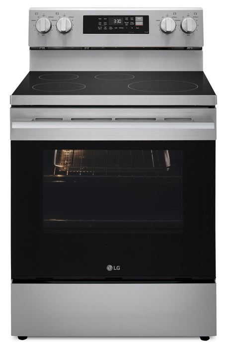 LG 30\" 6.3 Cu. Ft. Induction Range with ProBake® Convection – Stainless Steel - LRIN6323YE 