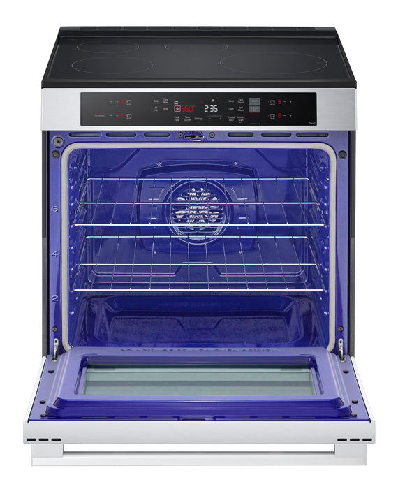 LG 30\" 6.3 Cu. Ft. Induction Range with Air Fry - PrintProof Stainless Steel - LSIL6332XE 
