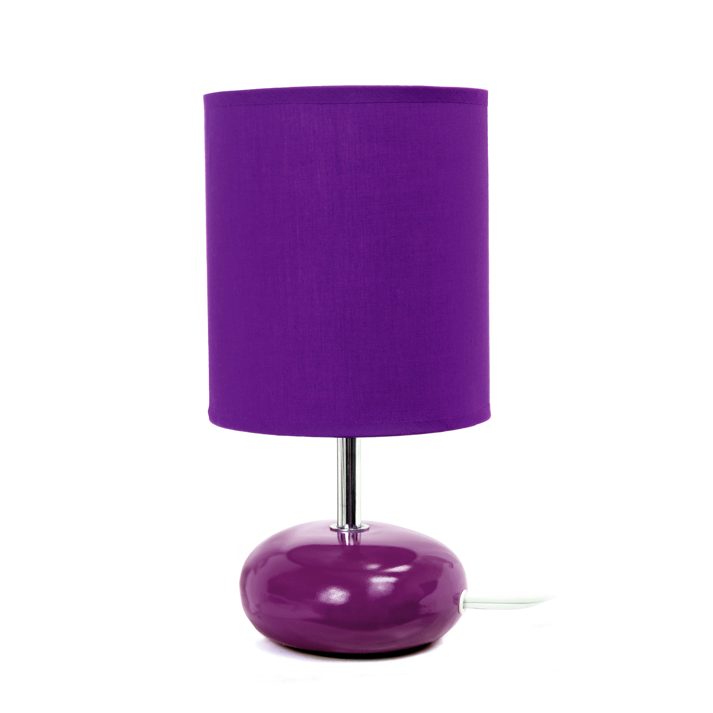 Purple bedside lamps deals
