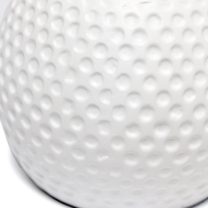 Simple Designs Studded Texture Ceramic Table Lamp - Green