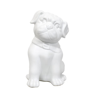 Simple Designs Porcelain Dog Table Lamp