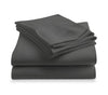 LUSOME Temperature Regulating 4-piece Cotton Split King Sheet Set – Smoked Pearl 