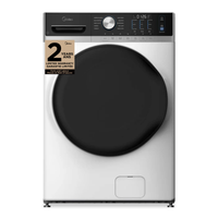 Midea 5.2 Cu. Ft. Front Load Washer with Steam Care – White - MLHW52S7AWW 