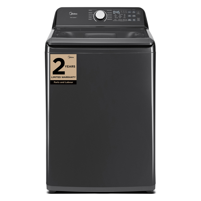 Midea 5.2 Cu. Ft. Top Load Impeller Washer – Black - MLTW52M2BGG