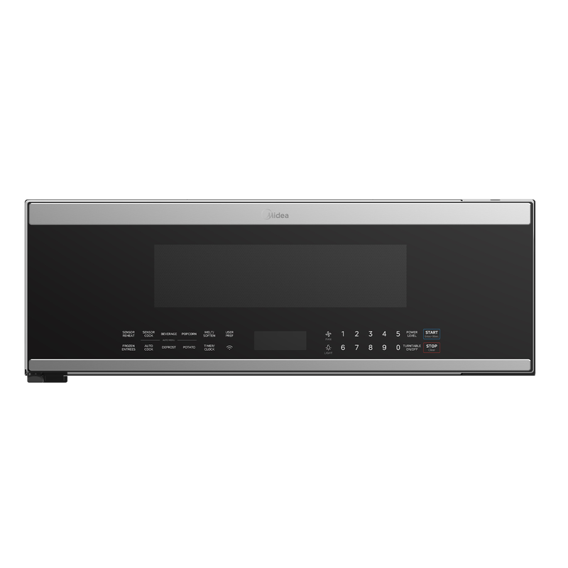 Midea 1.2 Cu. Ft. Slim Over-the-Range Microwave with 400 CFM