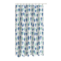 14 Pc Hamper Peva S. Curtain 12 R Hooks Diamond Bath Accessories