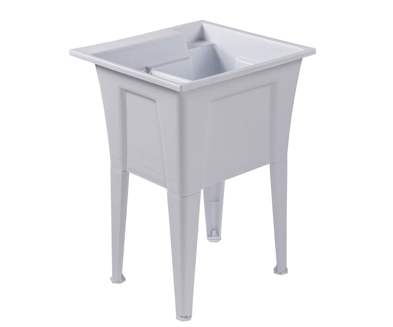 Palary Laundry Tub Accent Cabinet - White