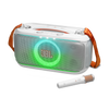 JBL PartyBox On-The-Go 2 Plus 100W JBL Pro Sound Wireless Party Speaker (JBLPBOTG2PLWAM) - White | Haut-parleur de fête sans fil de 100 W PartyBox On-The-Go 2 Plus de JBL avec son JBL Pro (JBLPBOTG2PLWAM) - blanc