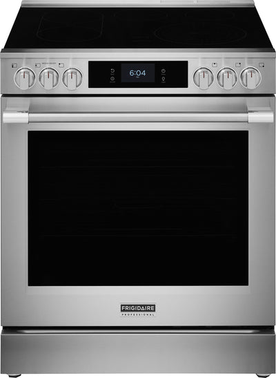 Frigidaire Professional 6.2 Cu. Ft. Electric Range with Stone-Baked Pizza  - Stainless Steel - PCFEC085BF | Cuisinière électrique Frigidaire Professional de 6,2 pi³ avec pizza cuite sur pierre - acier inoxydable - PCFEC085BF