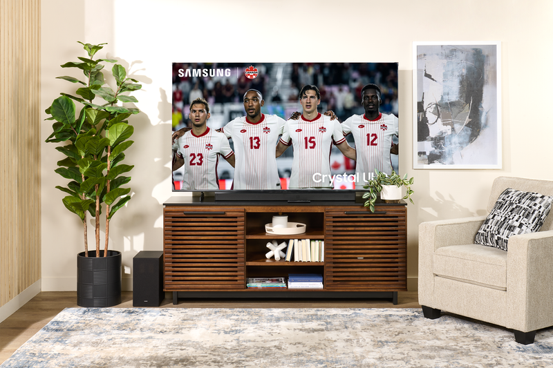 Wilder 68\" Traditional TV Stand with Storage and Cable Management for TVs up to 78\" – Dark Brown