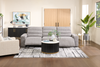 Shaquille O’Neal Home Prestige 3-piece Power Reclining Sofa – Grey | Sofa sectionnel Prestige de Shaquille O’Neal Home 3 pièces avec inclinaison électrique - gris