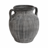 10” Ceramic Weathered Jug with Handles – Black  | Carafe vieillie de 10 po en céramique avec poignées - noire