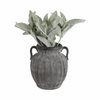 10” Ceramic Weathered Jug with Handles – Black  | Carafe vieillie de 10 po en céramique avec poignées - noire