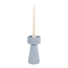 8” Taper and Pillar Candle Holder – Blue  | Bougeoir de 8 po pour bougies fines et chandelles piliers - bleu